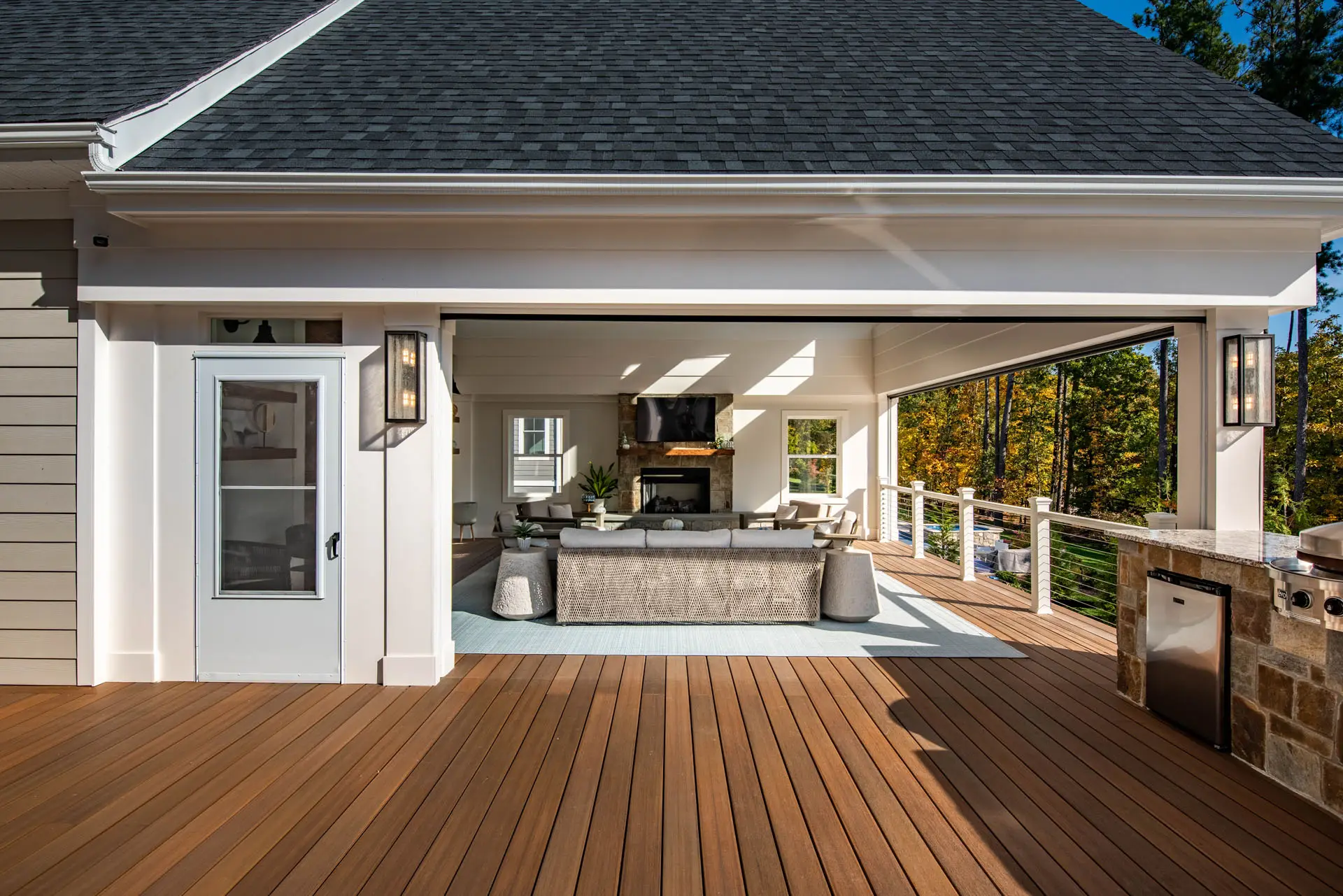 sun room without protectors down